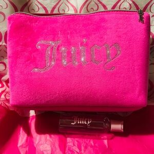 Juicy Couture✨💗💕 Hot Pink Cosmetic Bag